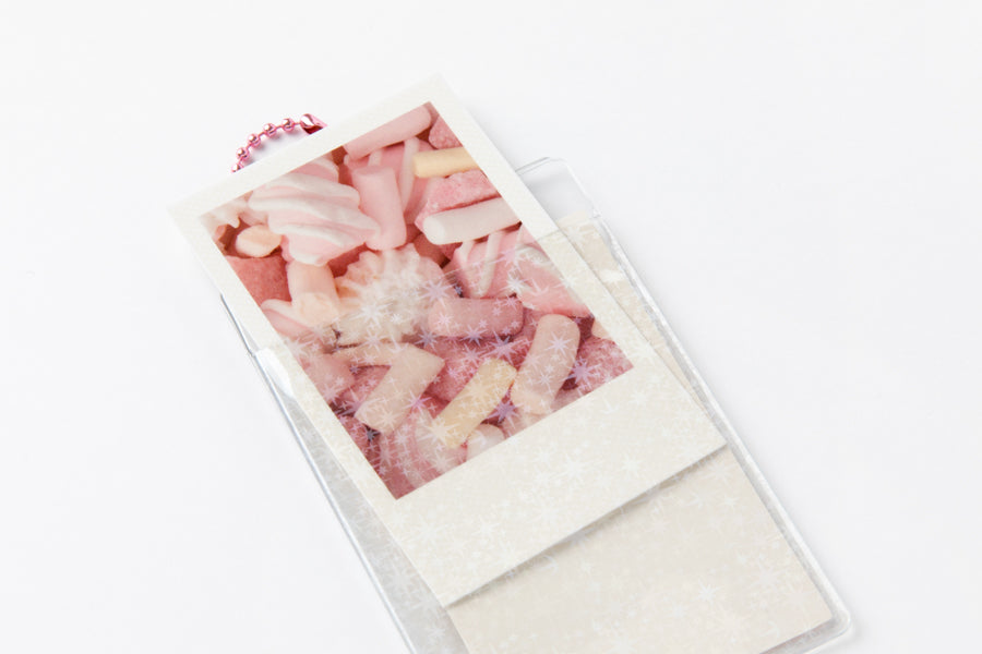 PVC Photo Card Case with Chain Star