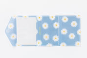 Pocket Card Case Daisy Blue