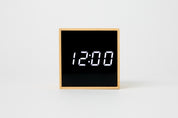 Frame Wood Clock Beige