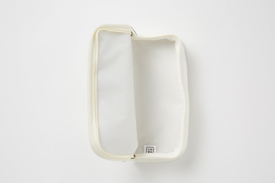 Multi-Use Pouch " My Dear Friends" White