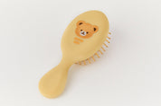 Hair Brush Bear Face Brown