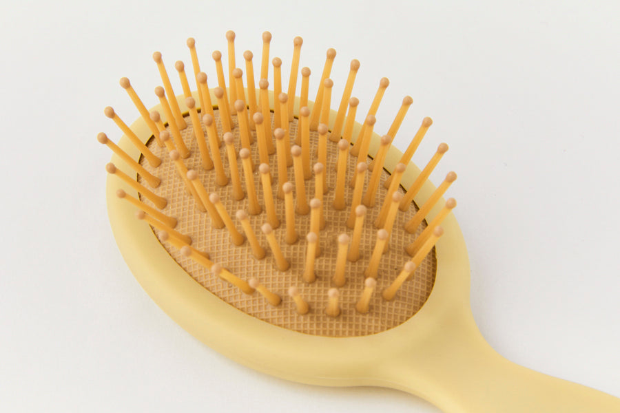 Hair Brush Bear Face Brown