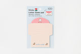 Sticky Letter Memo Pad Rabbit
