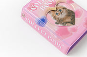 Photo Album Set Cat Pink Heart