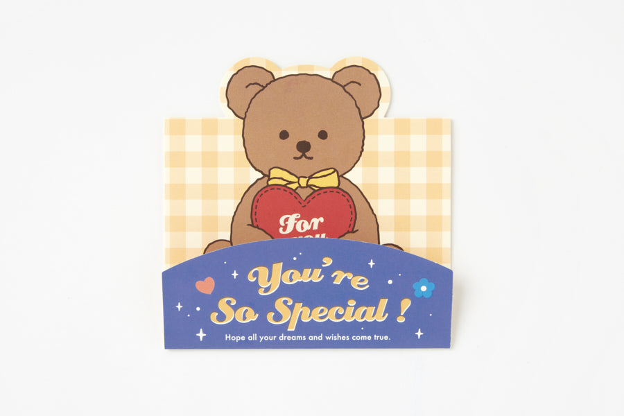 Standing Card Bear 'You Are So Special!'