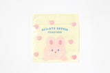 Zipper Bag 'Always Better Together' Rabbit Yellow