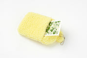 Fluffy Photo Card Case Iren Yellow