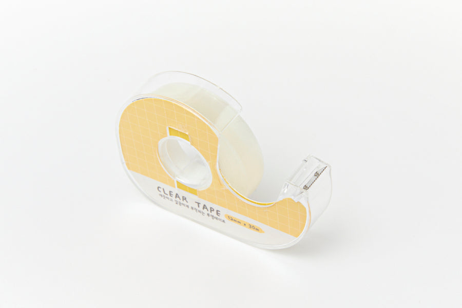 Clear Tape 12mm X 30m Yellow