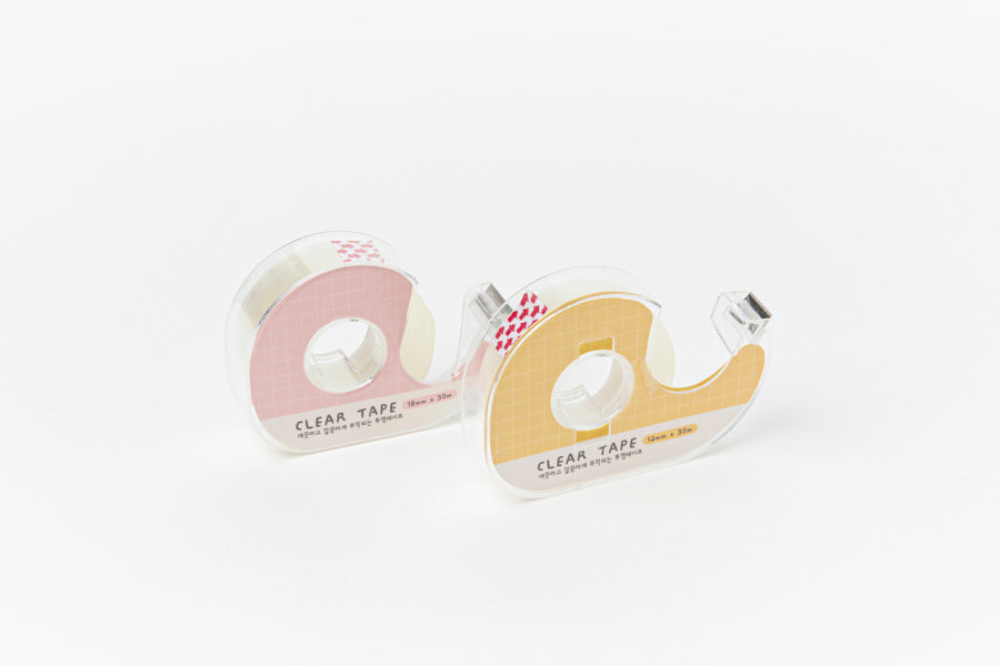 Clear Tape 18mm X 30m Pink