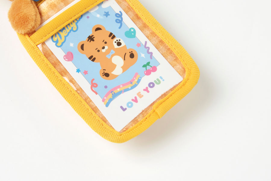 Doll Photo Card Case Tiger