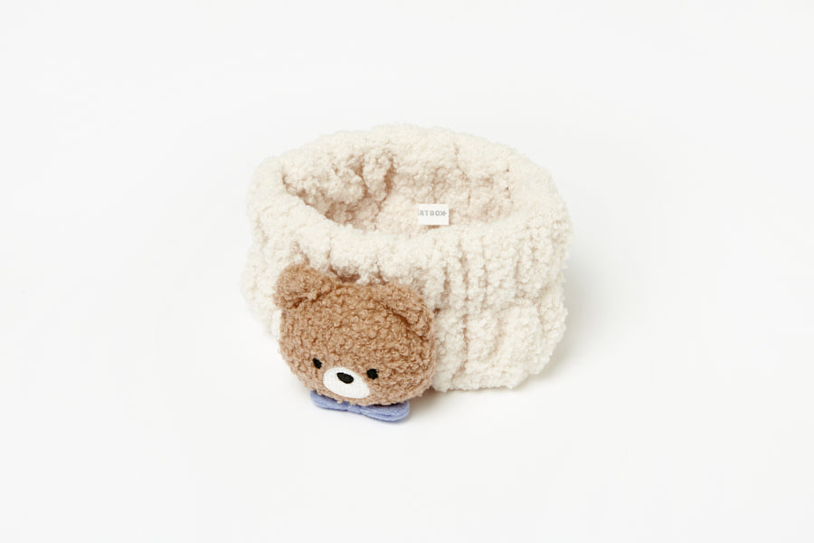 Shower Band Big Bear Face Ivory