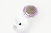 Button Tumbler: Flower Purple (320ml)