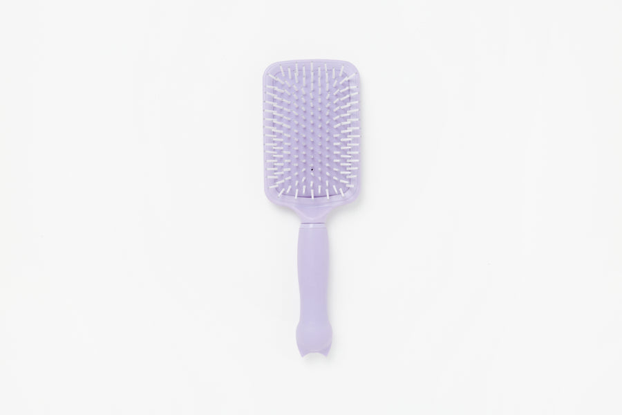 Square Hair Brush Cat Purple