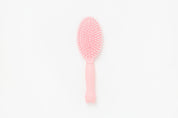 Round Hair Brush Bear Pink
