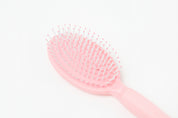 Round Hair Brush Bear Pink