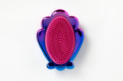 Hair Brush Clam Purple