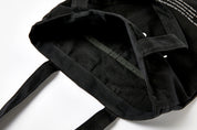 Eco Bag "Merci" Black