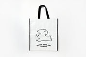 Tarpaulin Bag "Better Days Are Coming" Bichon L