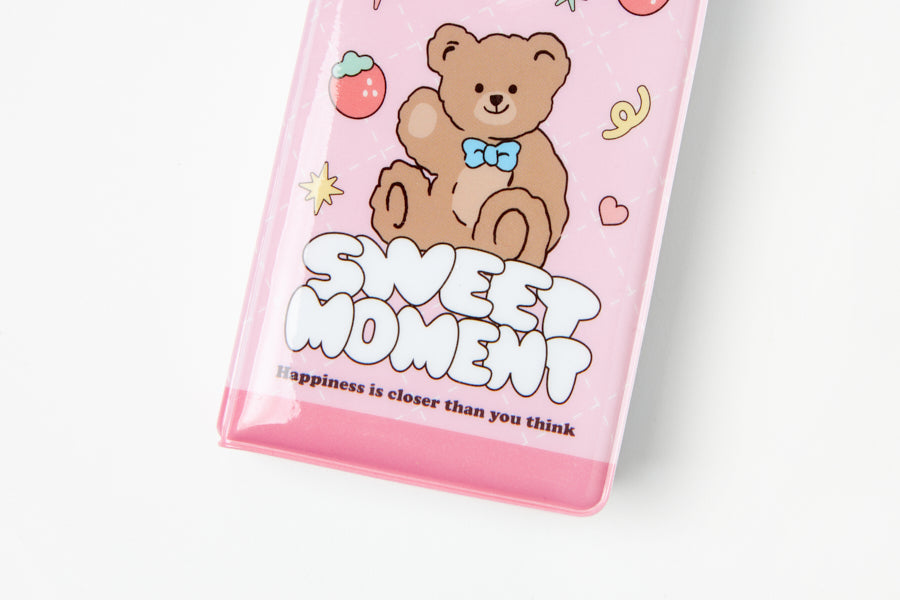 Collect Book Strawberry Bear Pink