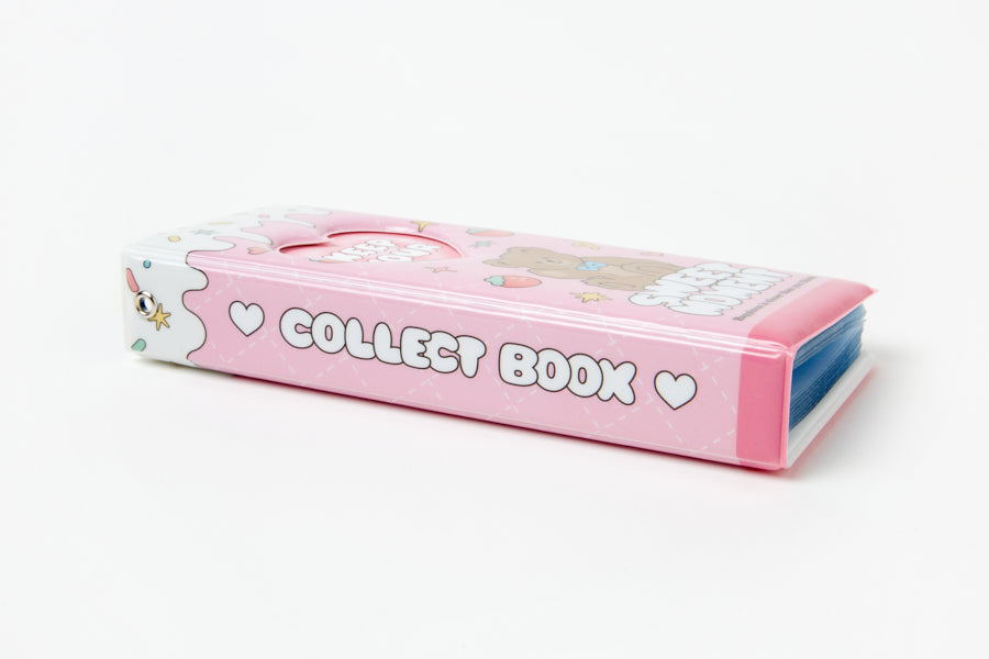 Collect Book Strawberry Bear Pink