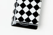 Collect Book Bear Black & White Check