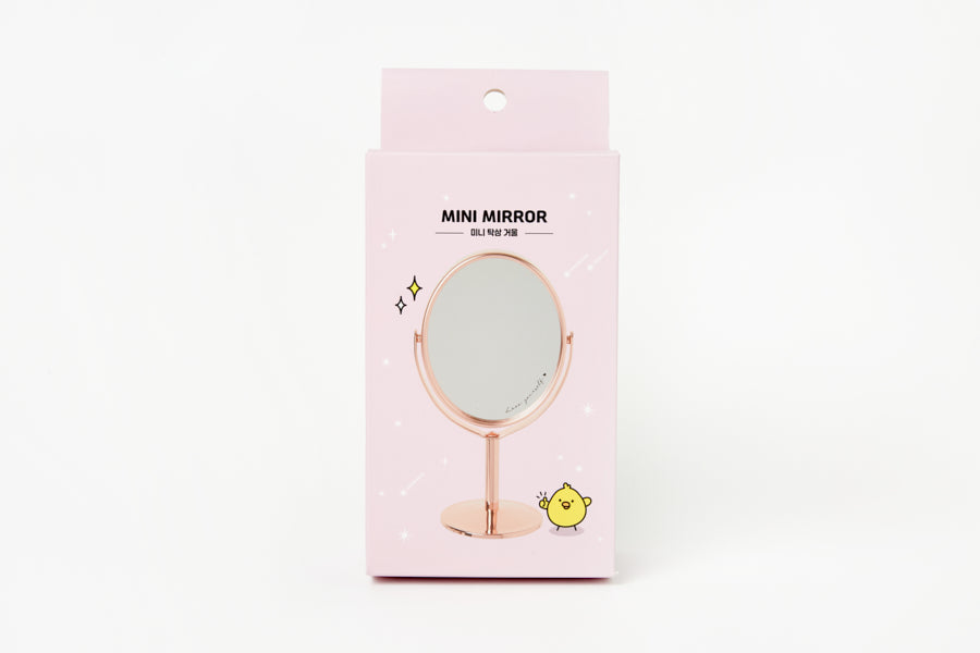 Mini Desk Mirror Rose Gold