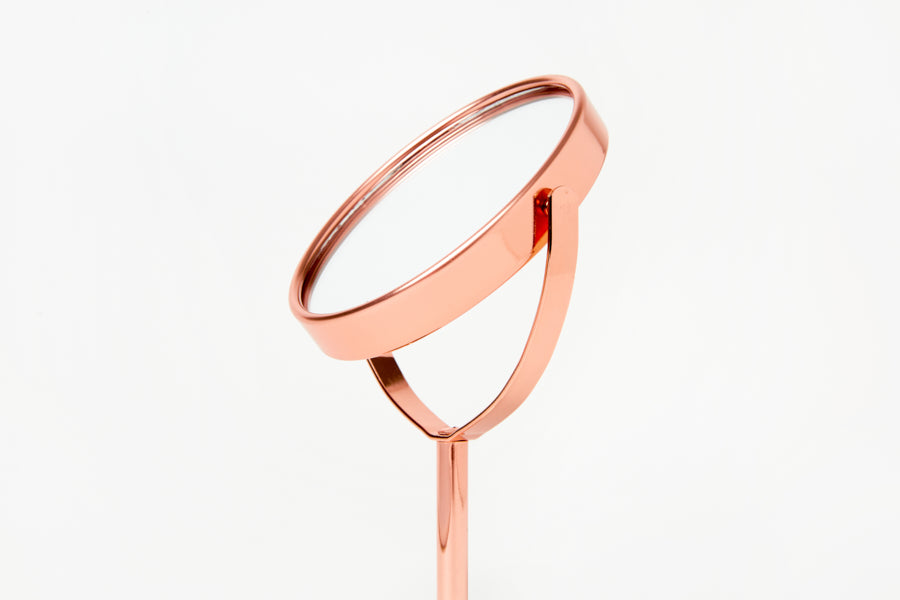 Mini Desk Mirror Rose Gold