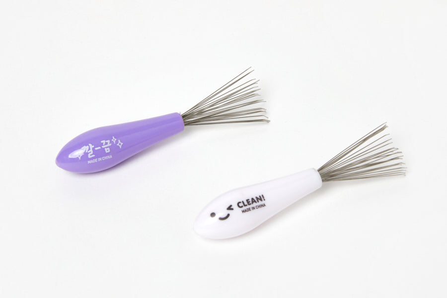 Hair Brush Cleaner White