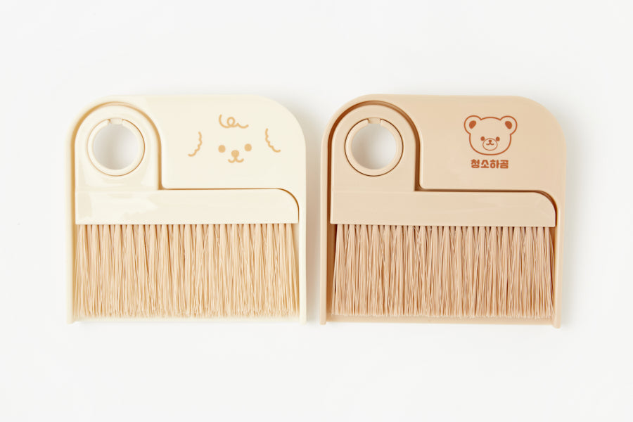 Mini Broom Set Brown Bear