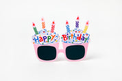 Happy Birthday Glasses Candle