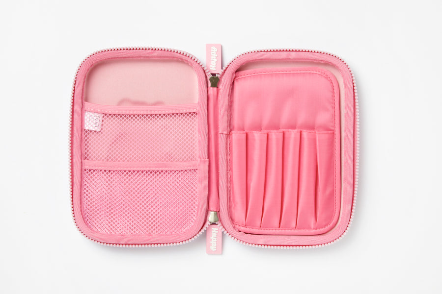 Multi-Use Pouch "Happy Time with" Bear Pink