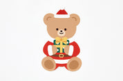 Christmas Card Gift Bear