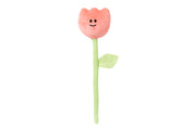 Plush Flower Smile Tulip Pink