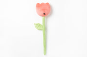 Plush Flower Smile Tulip Pink