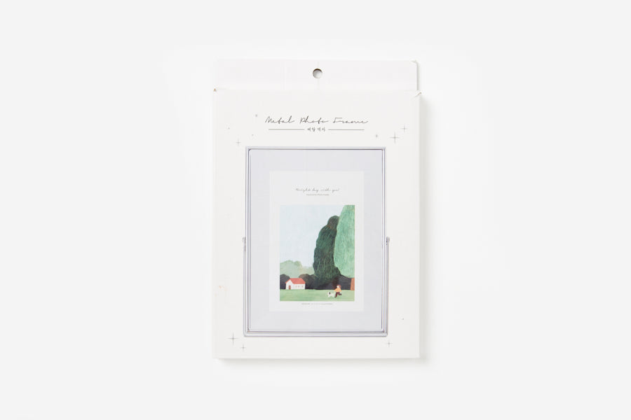 Metal Photo Frame 4X6 Silver
