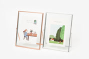 Metal Photo Frame 4X6 Silver