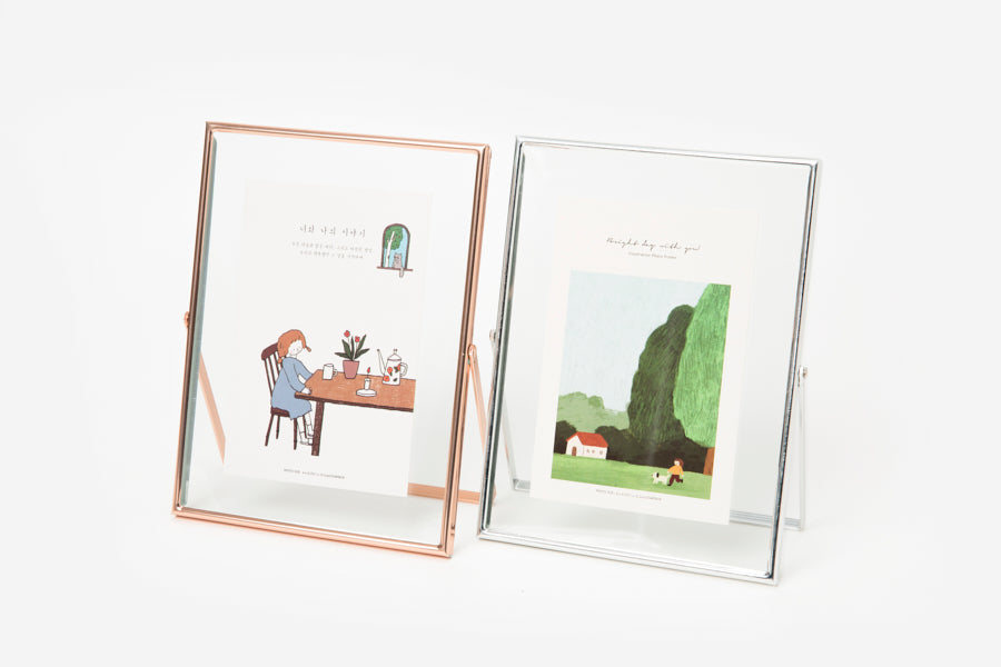 Metal Photo Frame 4X6 Silver