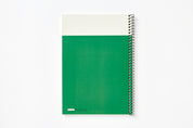 Spring Note 'My Simple Note' Green & White