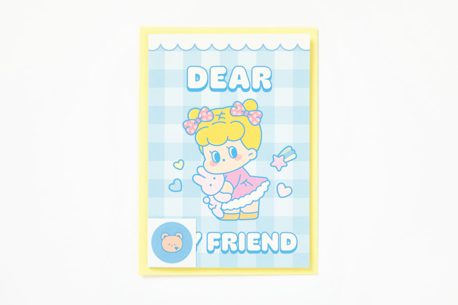 Card "Dear My Friend"
