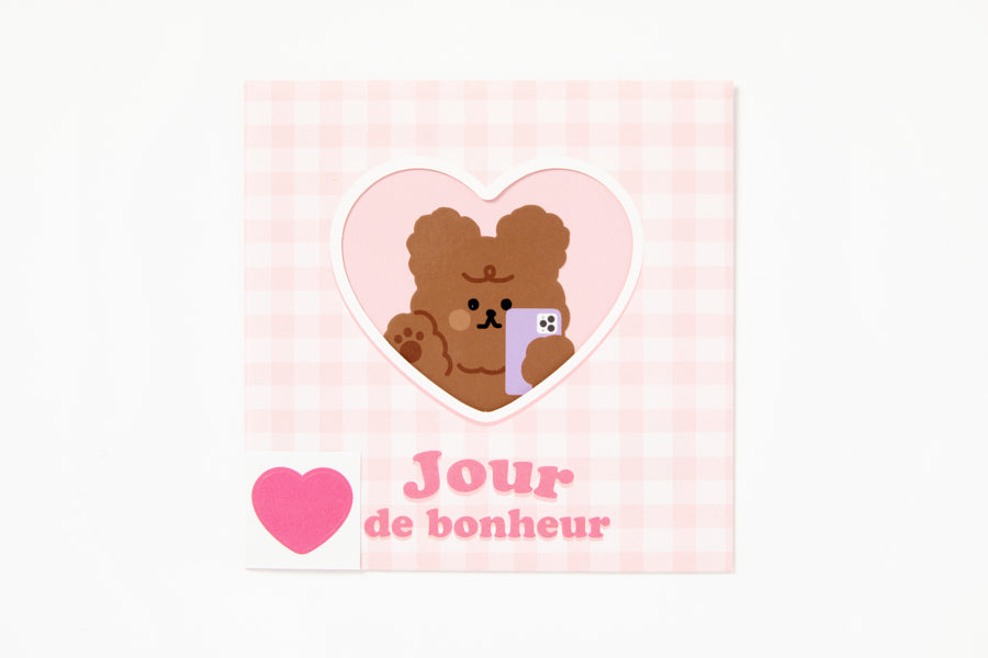 Card "Jour de bonheur"