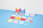 Card Set Happy Birthday Candle