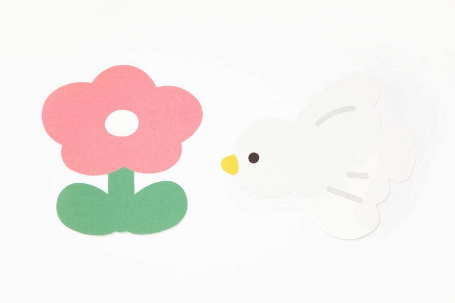 Card Set Flower & Bird