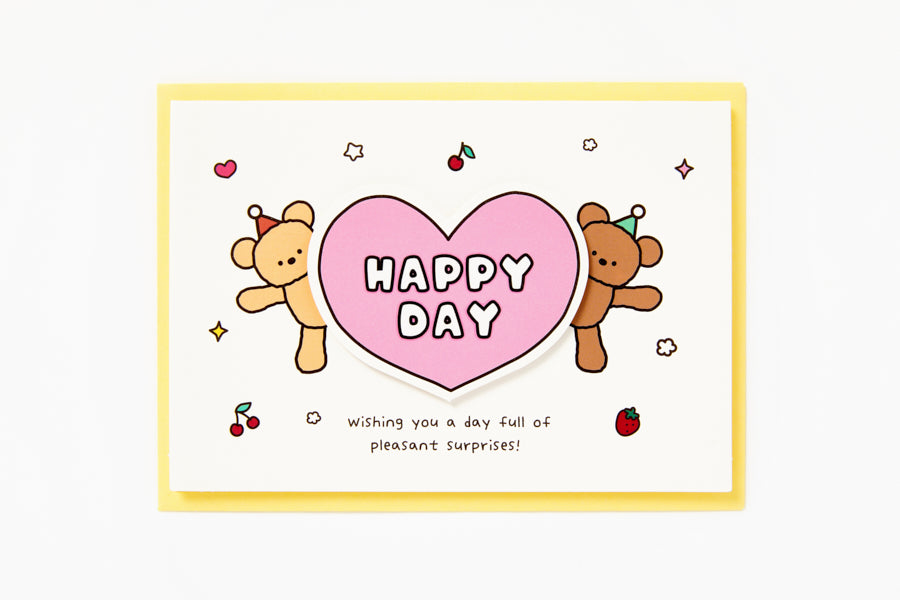 Card Bear Just For You