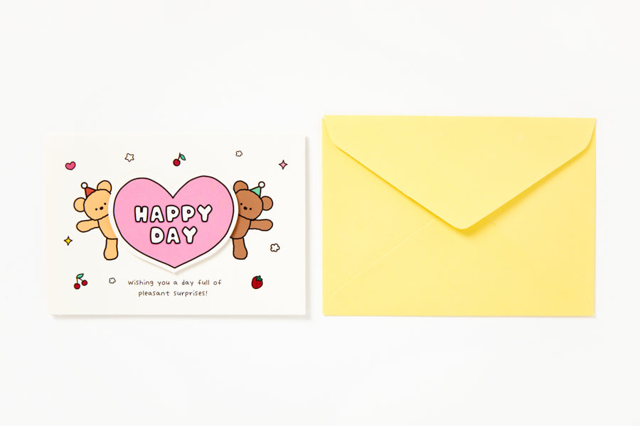 Card Bear Just For You