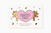 Card Bear Just For You