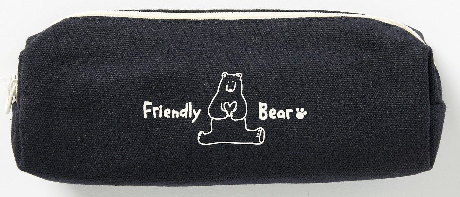 Multi Pouch: "Friendly Bear" (Navy)