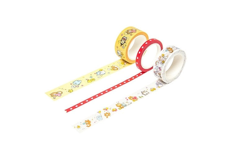 Masking Tape Galapagos Friends 3 Set