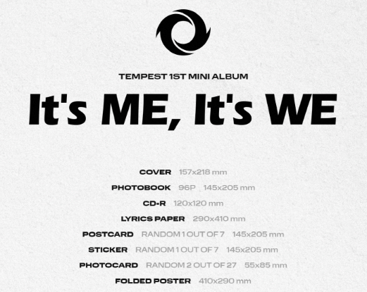 TEMPEST ITS ME ITS WE