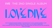 IVE 2nd Single Album: Love Dive [Photo Book Ver.]