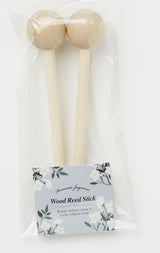Diffuser Lid Replacement - Wood Ball (2pc)